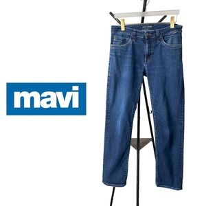 MAVI Slim Straight Jeans | Dark Wash | Stretch | 32/32